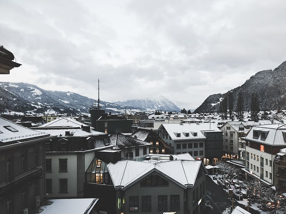 switzerland, interlaken, building exterior, architecture, built structure HD wallpaper