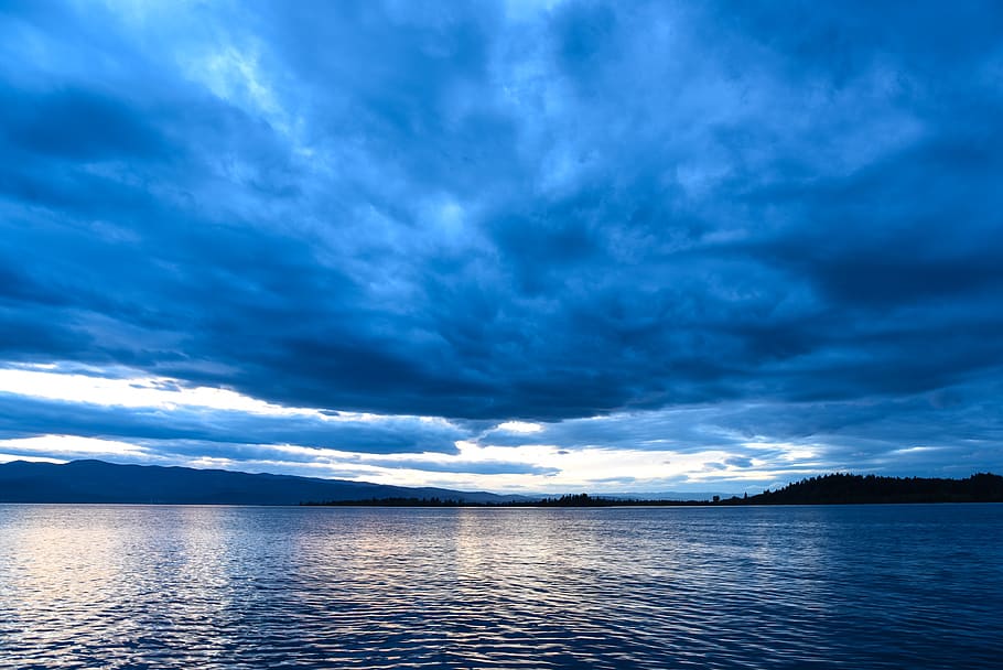 1284x2778px Free Download HD   Lake Montana Flathead   Lake Montana Flathead Lake Sky 