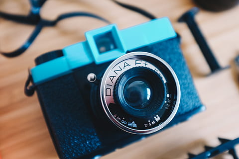 black camera, electronics, digital camera, wristwatch, strap HD wallpaper