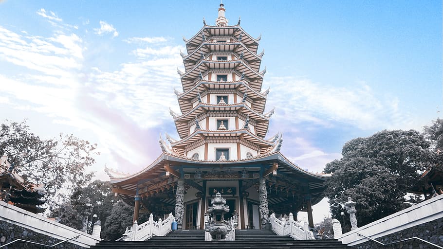 Temple of Heaven, architecture, asia, building, clouds, culture HD wallpaper