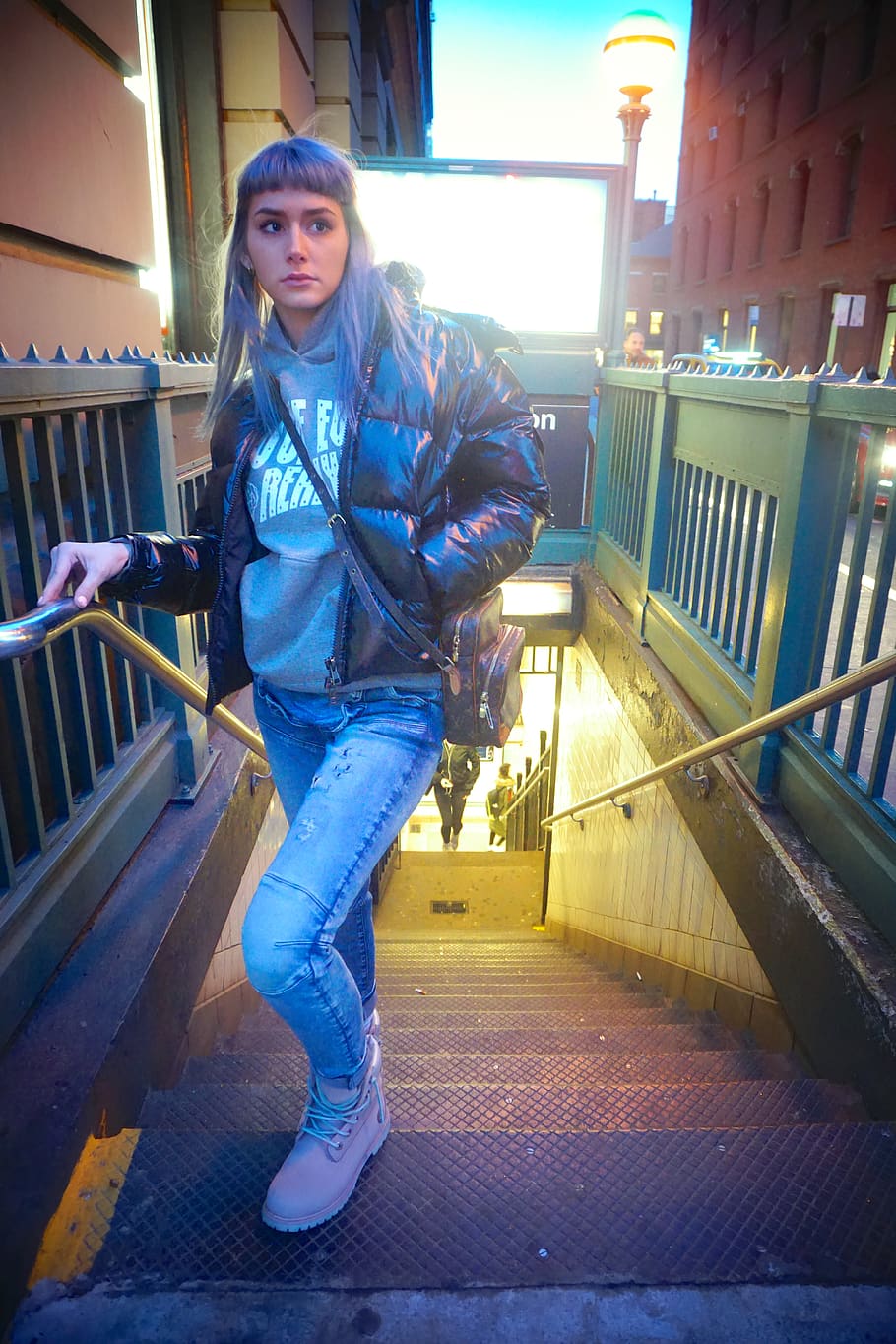 train, station, model, timberland, night, day, one person, architecture HD wallpaper