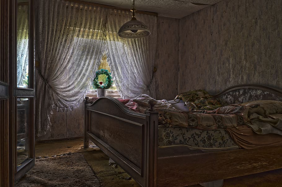 lost places, residence, old, architecture, broken, separate HD wallpaper