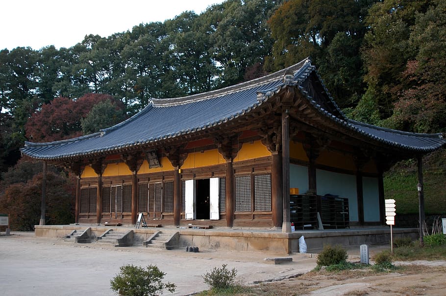 construction, building, in ancient times, traditional, roof HD wallpaper