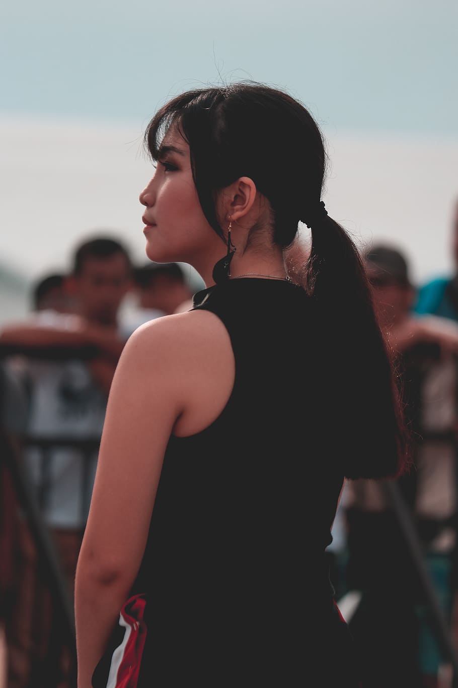 girl, beautiful, focus on foreground, real people, lifestyles HD wallpaper