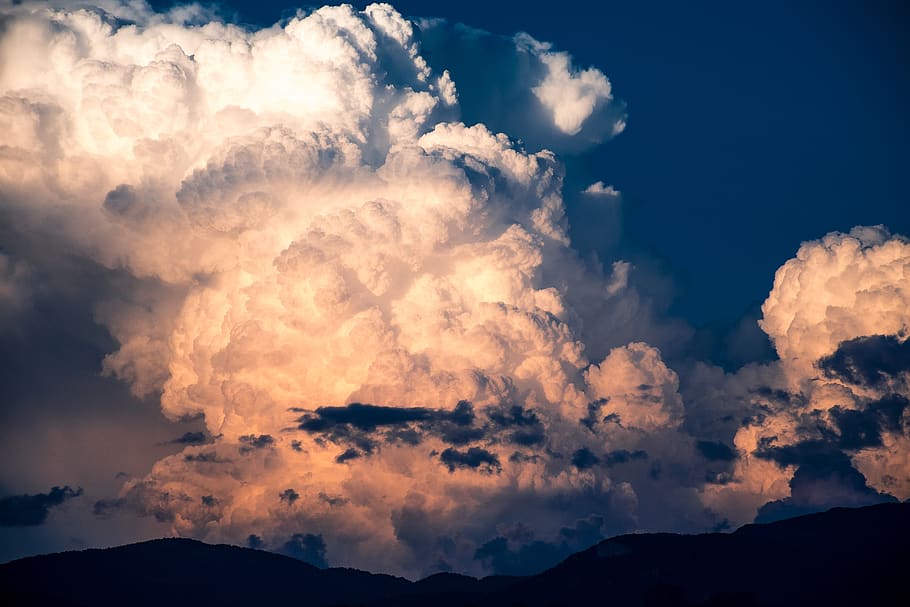 Panoramic Photography of Clouds, cloudscape, cumulus, daylight HD wallpaper