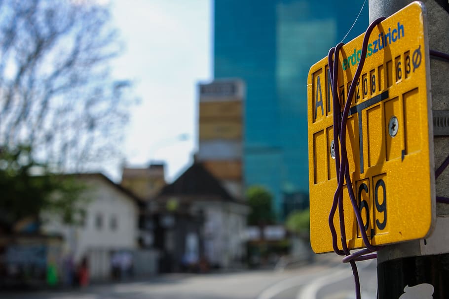 Close-up Photography of Road Signage, architecture, blur, blurred HD wallpaper