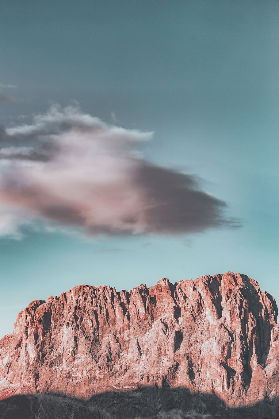rock formation, cloud - sky, beauty in nature, rock - object HD wallpaper