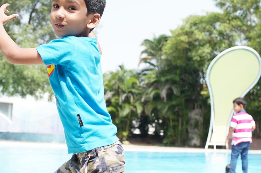 childhood, boys, men, males, water, leisure activity, day, offspring HD wallpaper
