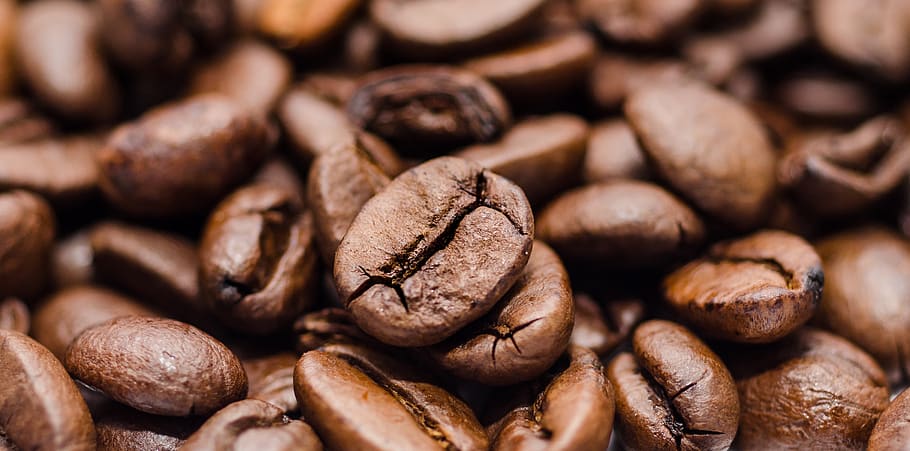 coffee beans, food and drink, roasted coffee bean, brown, freshness HD wallpaper
