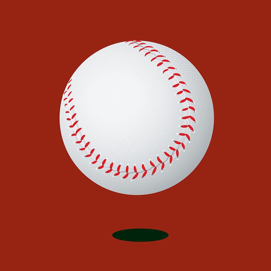 baseball, sport, object, round, thrill, graphic, graphical, HD wallpaper
