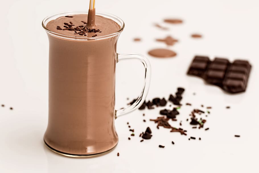 smoothie, choc, chocolate, shake, sweet, food and drink, refreshment HD wallpaper