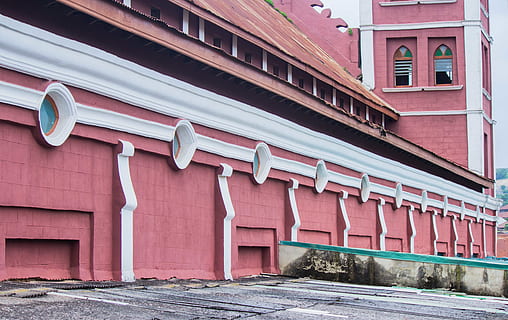 nigeria, ogun state, ancient, mosque, buildings, architecture HD wallpaper