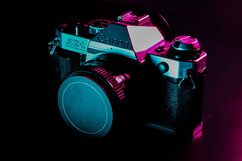 camera, electronics, digital camera, ae 1, film camera, old HD wallpaper