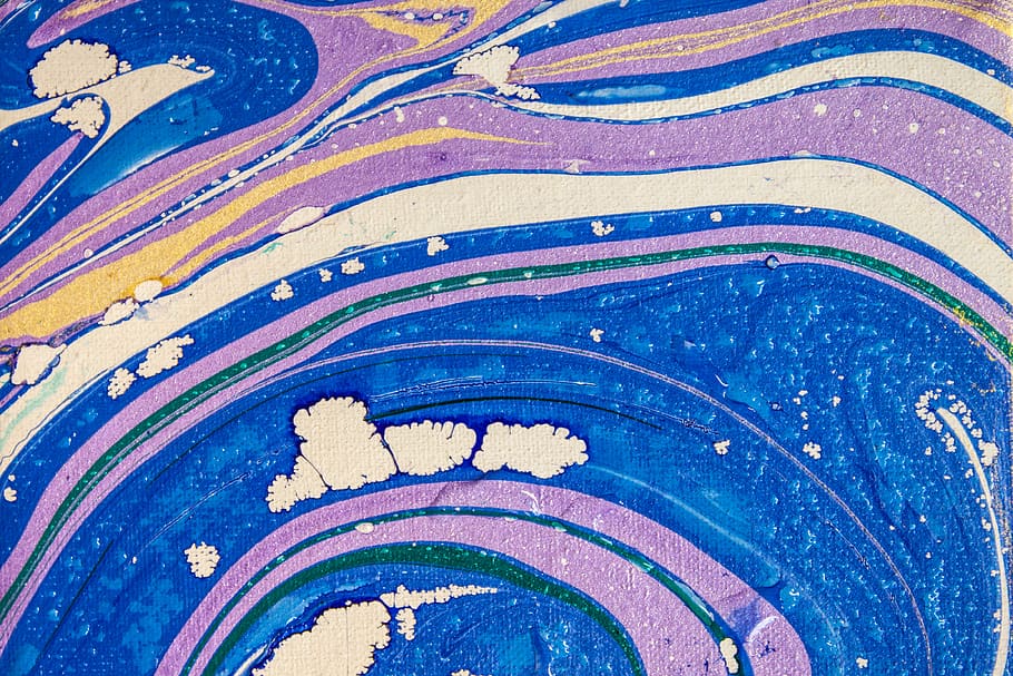 multiclored abstract painting, full frame, pattern, backgrounds HD wallpaper