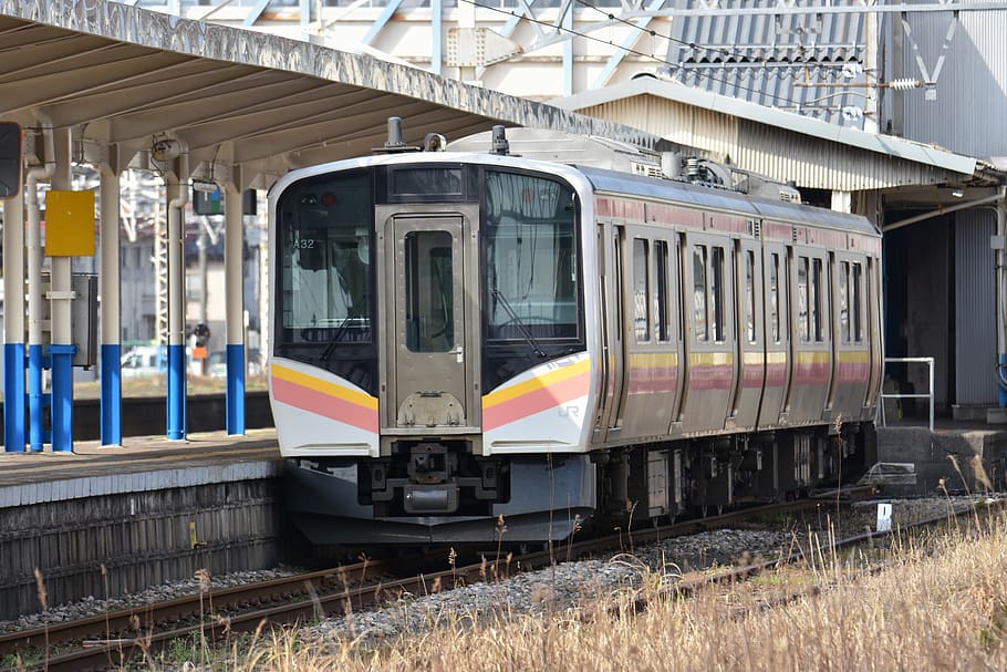traffic, station, train, vehicle, electric train, travel, japan HD wallpaper