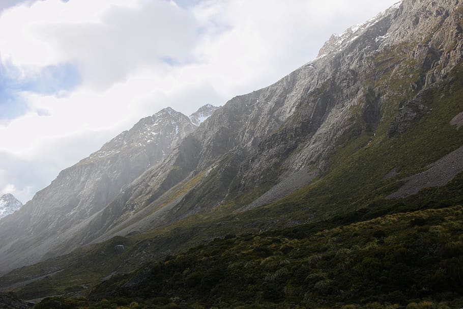 new zealand, mountain, scenics - nature, beauty in nature, sky HD wallpaper