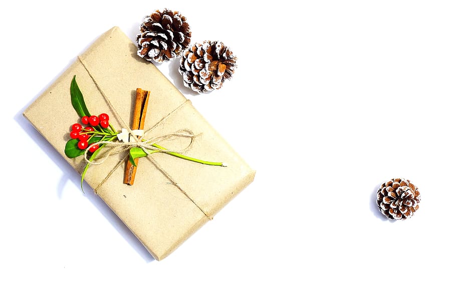 White and Black Mail Pack, bow, craft, decorating, gifts, handmade HD wallpaper