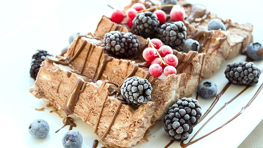eating, fruit, dessert, cakes, tasty, food and drink, healthy eating HD wallpaper