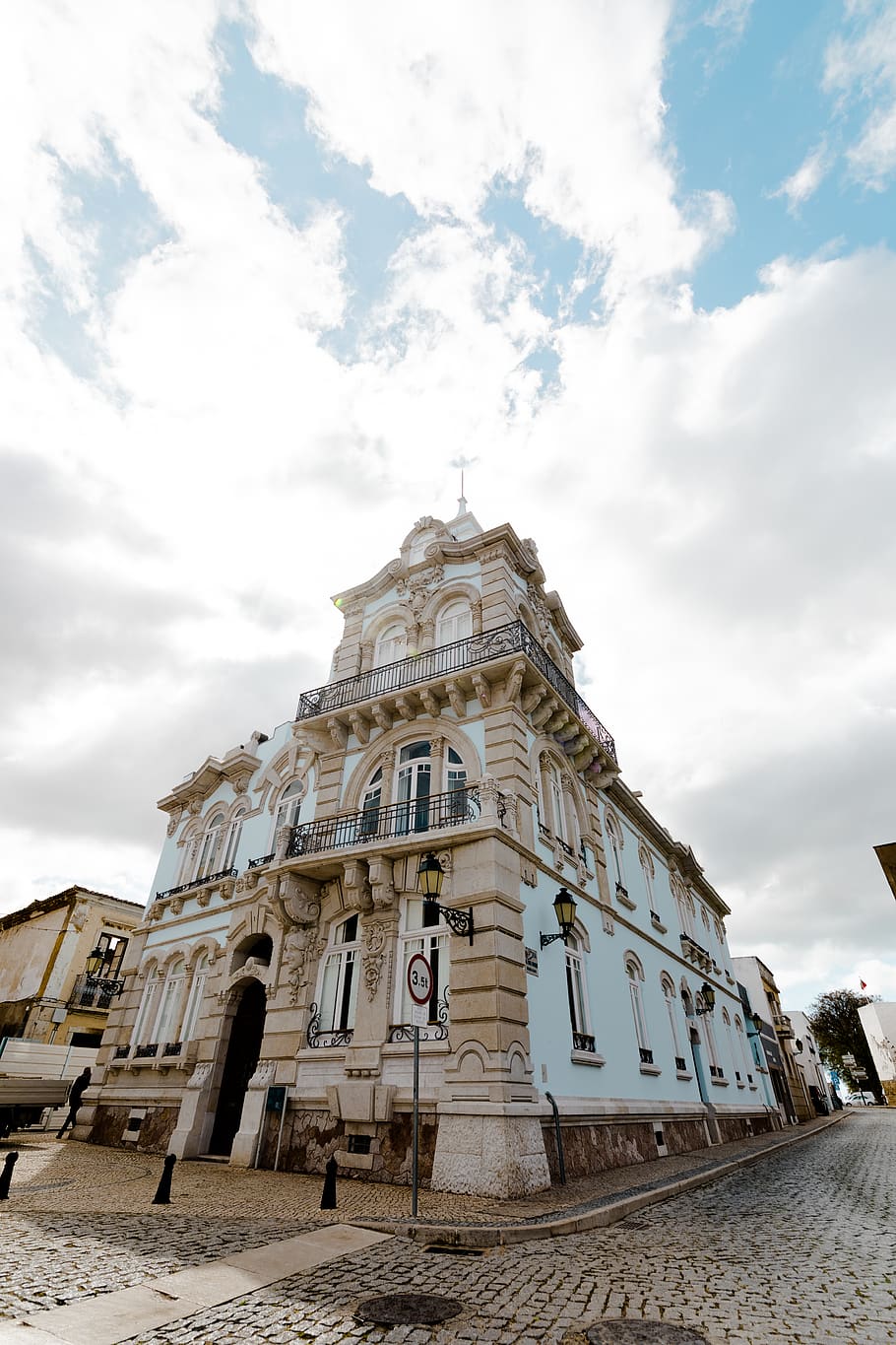 architecture, building, tower, city, portugal, faro, urban HD wallpaper