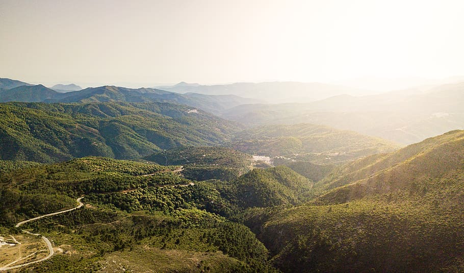 spain, igualeja, a-397, mountain, environment, scenics - nature HD wallpaper