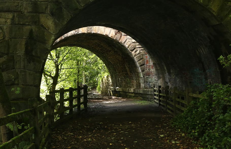 united kingdom, golcar, arch, architecture, built structure HD wallpaper