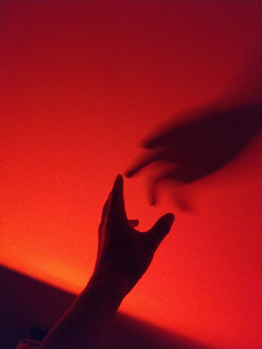 person's hand with shadow, human hand, human body part, one person HD wallpaper