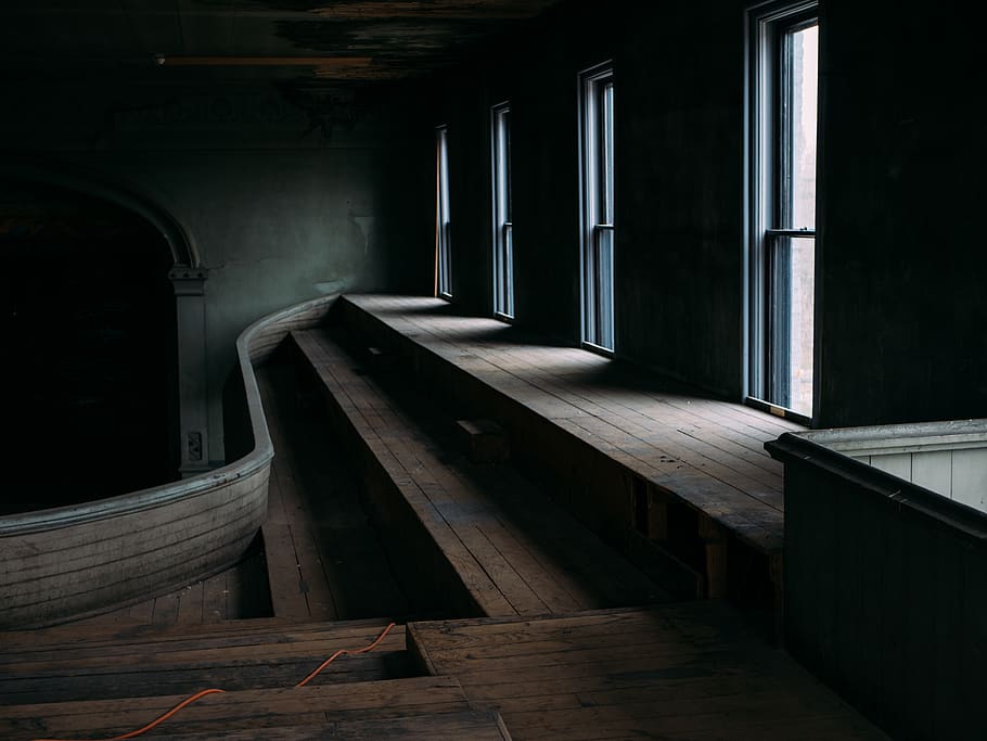 four opened windows, architecture, wood - material, built structure HD wallpaper