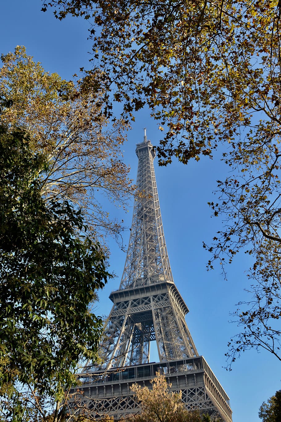 eiffel tower, paris is the capital of french, monument, heritage