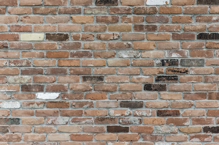 Brown Brick Wall Close-up Photography, bricks, built structure HD wallpaper