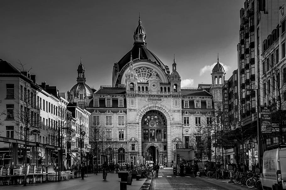 belgium, antwerp, building exterior, architecture, built structure, HD wallpaper