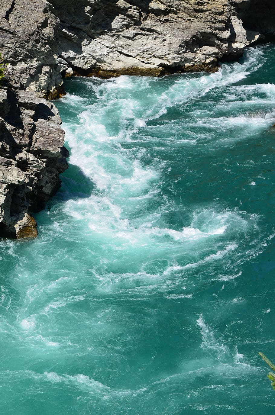 water, river, rocks, sea, beauty in nature, rock - object, motion HD wallpaper