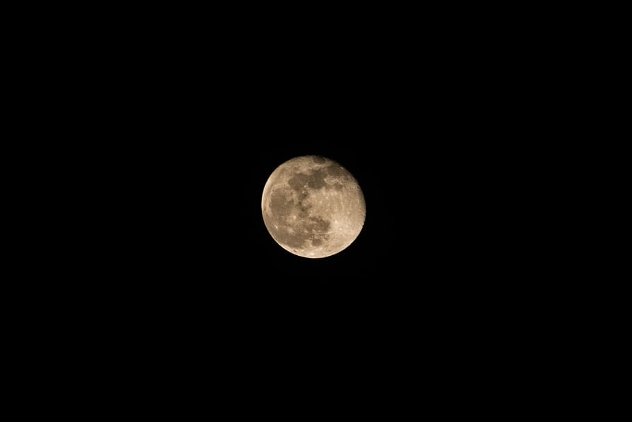 moon, night, astronomy, science, full moon, dark, fantasy, space HD wallpaper
