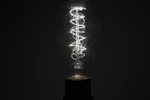 white string lights, lightbulb, lamp, light bulb, electric, old HD wallpaper
