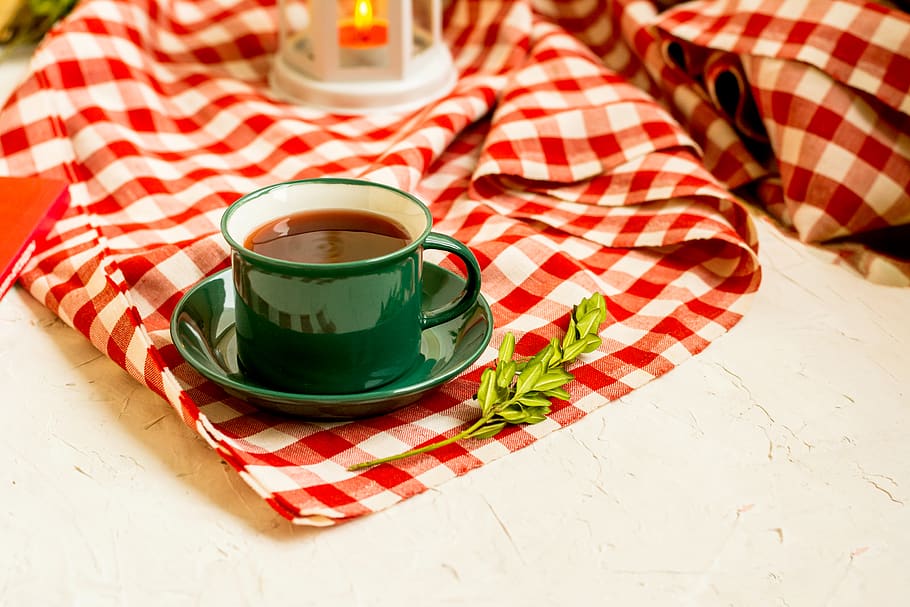 green ceramic teacup, drink, food and drink, hot drink, refreshment HD wallpaper