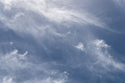 clouds, white, grey, cloudscape, delicate, pattern, sky, background HD wallpaper