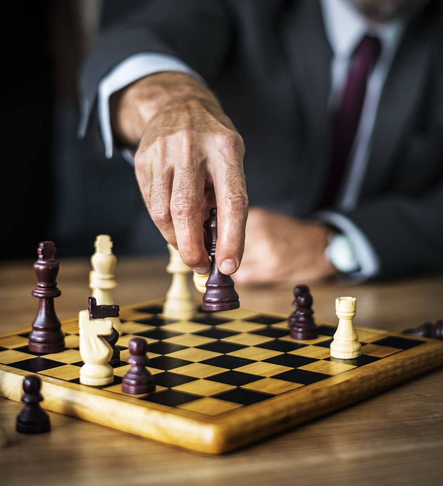 Person Holding Chess Toy, black, board, board game, checkerboard HD wallpaper
