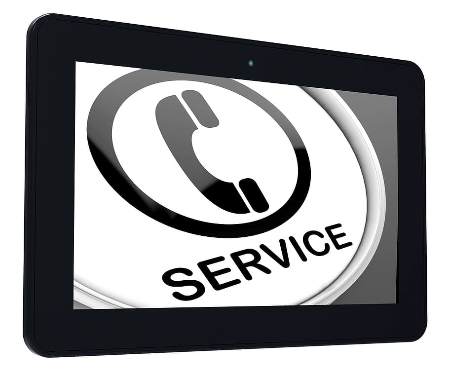Service Tablet Meaning Call For Customer Help, assistance, button, HD wallpaper