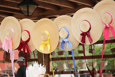 hats, colonial, williamsburg, art and craft, day, focus on foreground HD wallpaper