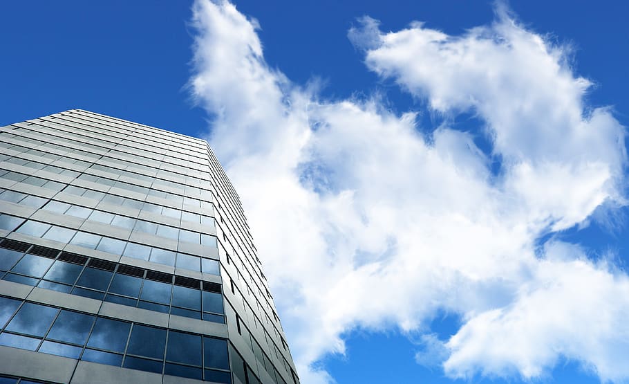 building, spokane, clouds, city, tower, sky, built structure HD wallpaper