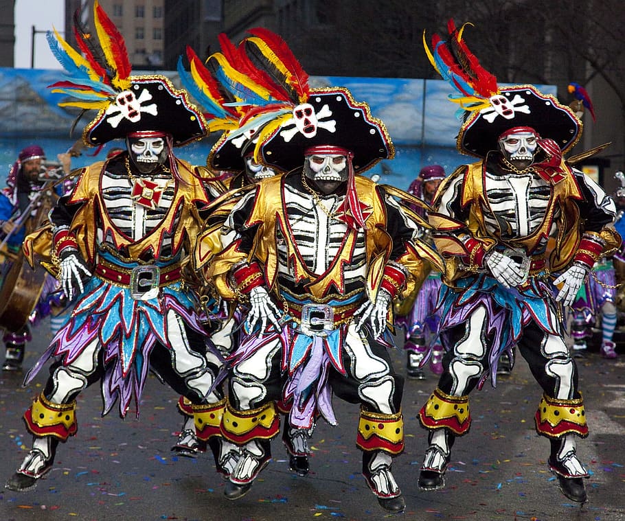 costume, pirate, human, activity, clown, disguise, mask, representation HD wallpaper