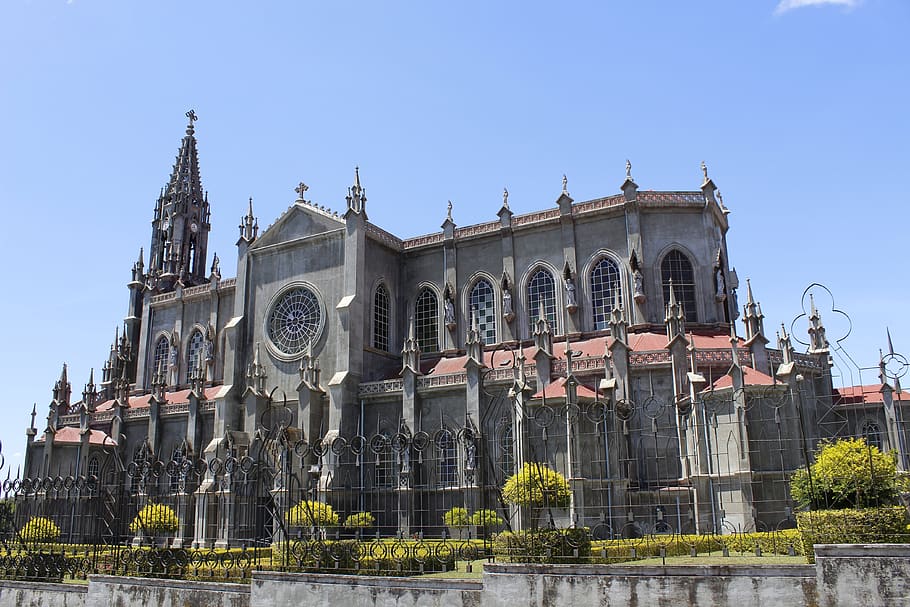 church, building, architecture, gothic, christianity, religion HD wallpaper