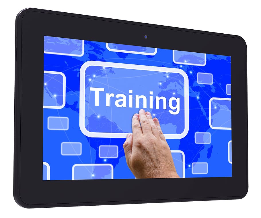 Training Tablet Touch Screen Meaning Education Development And Learning, HD wallpaper