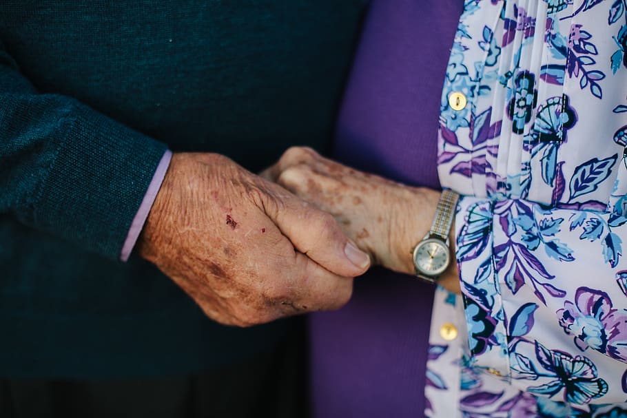 love, elderly, marriage, commitment, purple, couple, story HD wallpaper