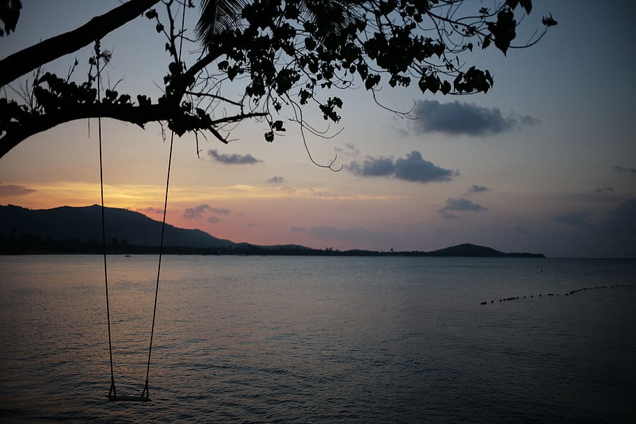 thailand, ko samui, sky, water, tranquil scene, beauty in nature HD wallpaper
