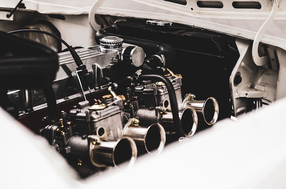 view of vehicle engine, transportation, mode of transportation HD wallpaper