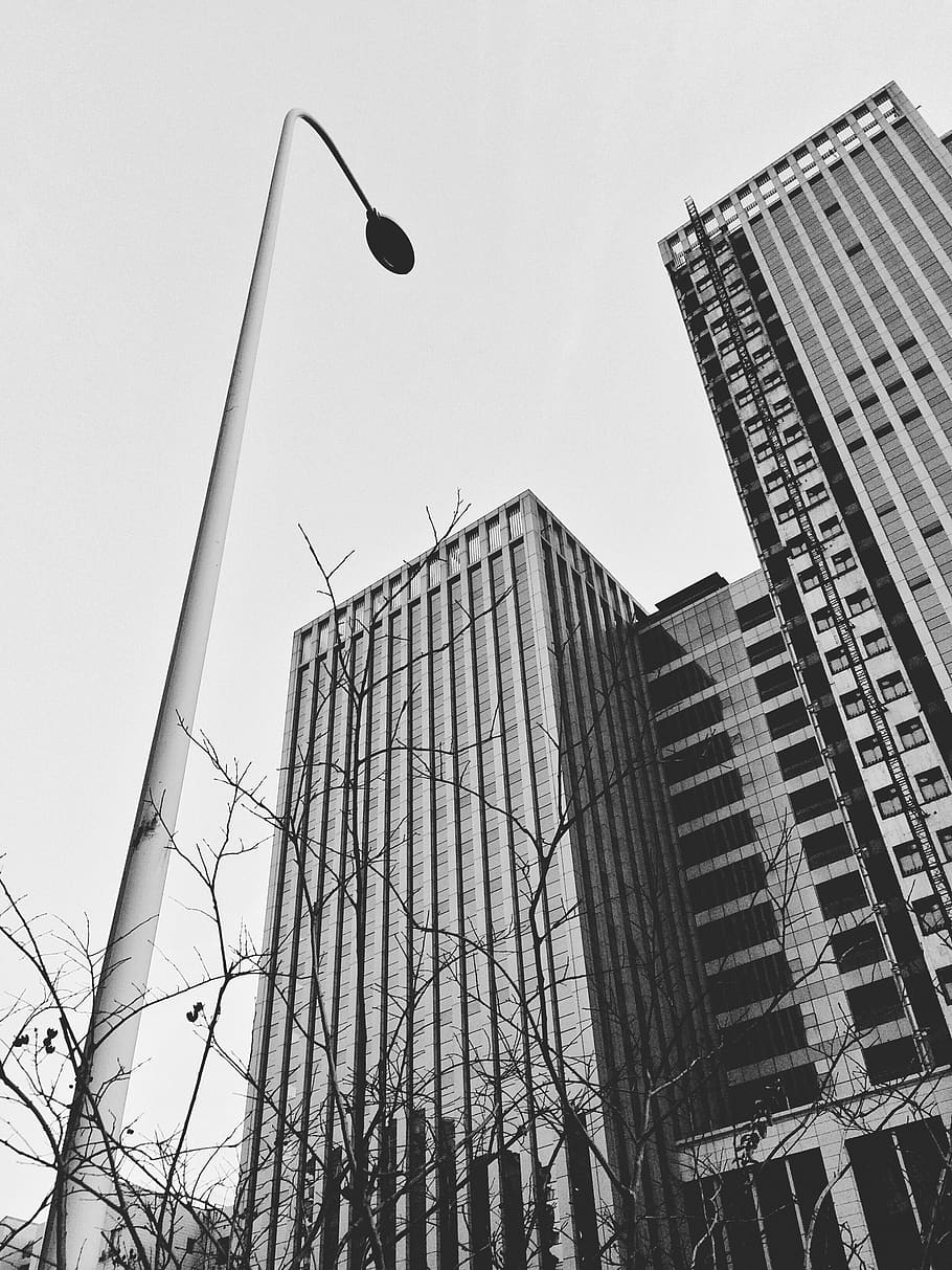 architecture, bulding, black, building exterior, low angle view HD wallpaper