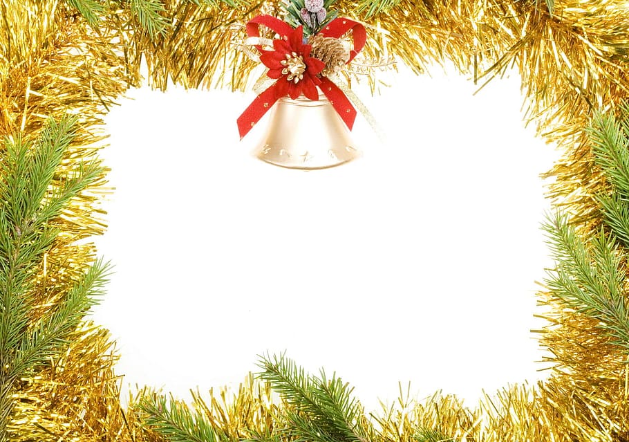 background, border, christmas, color, design, frame, gift, gold HD wallpaper