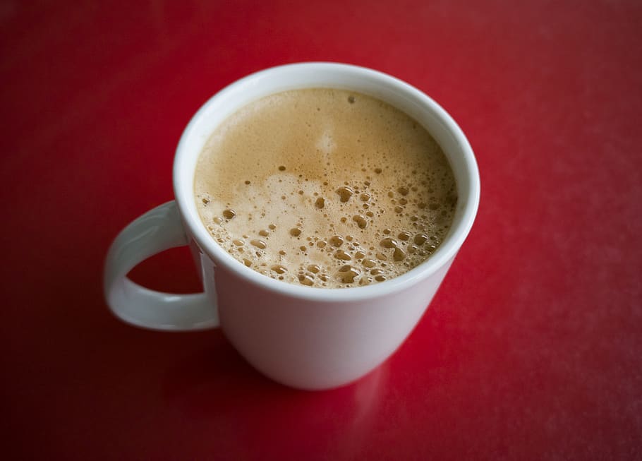 coffee, cup, foam, caffeine, morning, food, hot, cappuccino HD wallpaper