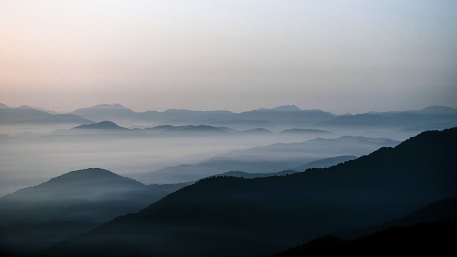 green hills, mountain, scenics - nature, beauty in nature, tranquility HD wallpaper