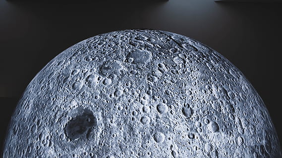 moon view, space, astronomy, outer space, universe, outdoors HD wallpaper